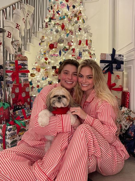 Happy holidays from me + my fiancé ❤️ and Bentley 🐶 We love our matching pajamas! 



#LTKsalealert #LTKSeasonal #LTKHoliday