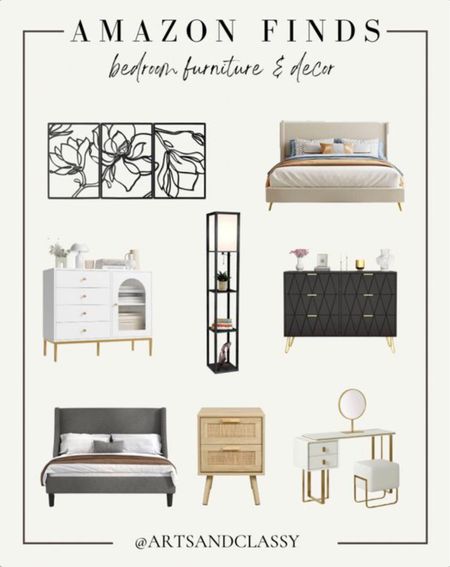 Refresh your space for Spring with these bedroom furniture and decor finds from Amazon! Create a modern, cozy oasis for less. 

#LTKsalealert #LTKhome