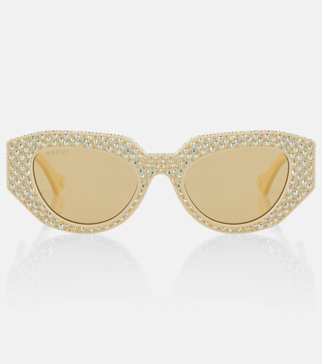 Embellished oval sunglasses | Mytheresa (US/CA)