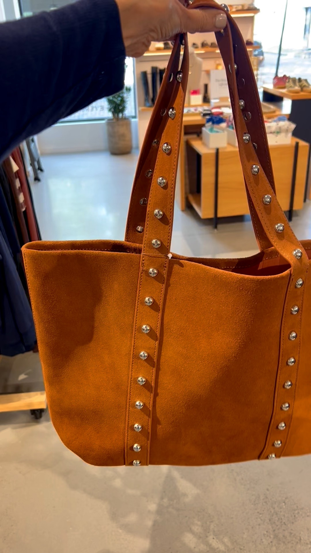tan tote, suede tote bag 

#LTKSeasonal #LTKootd #LTKOver40