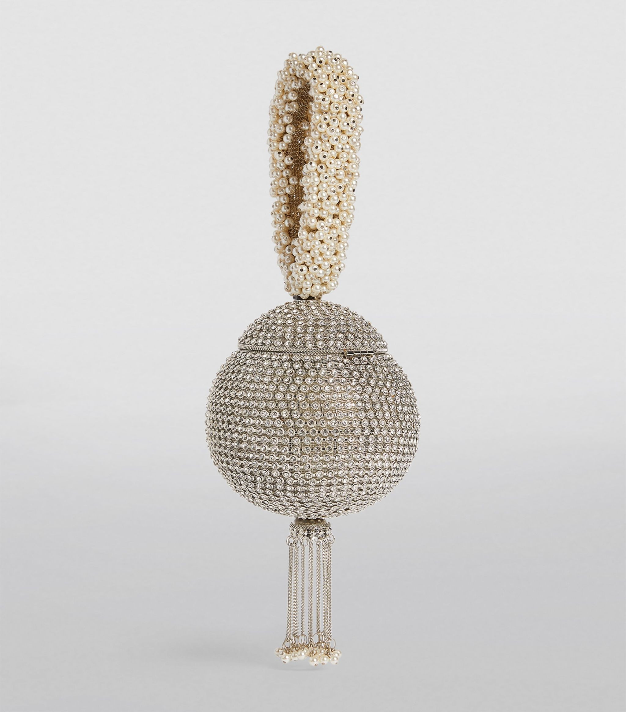 Crystal-Embellished Babi Bracelet Top-Handle Bag | Harrods