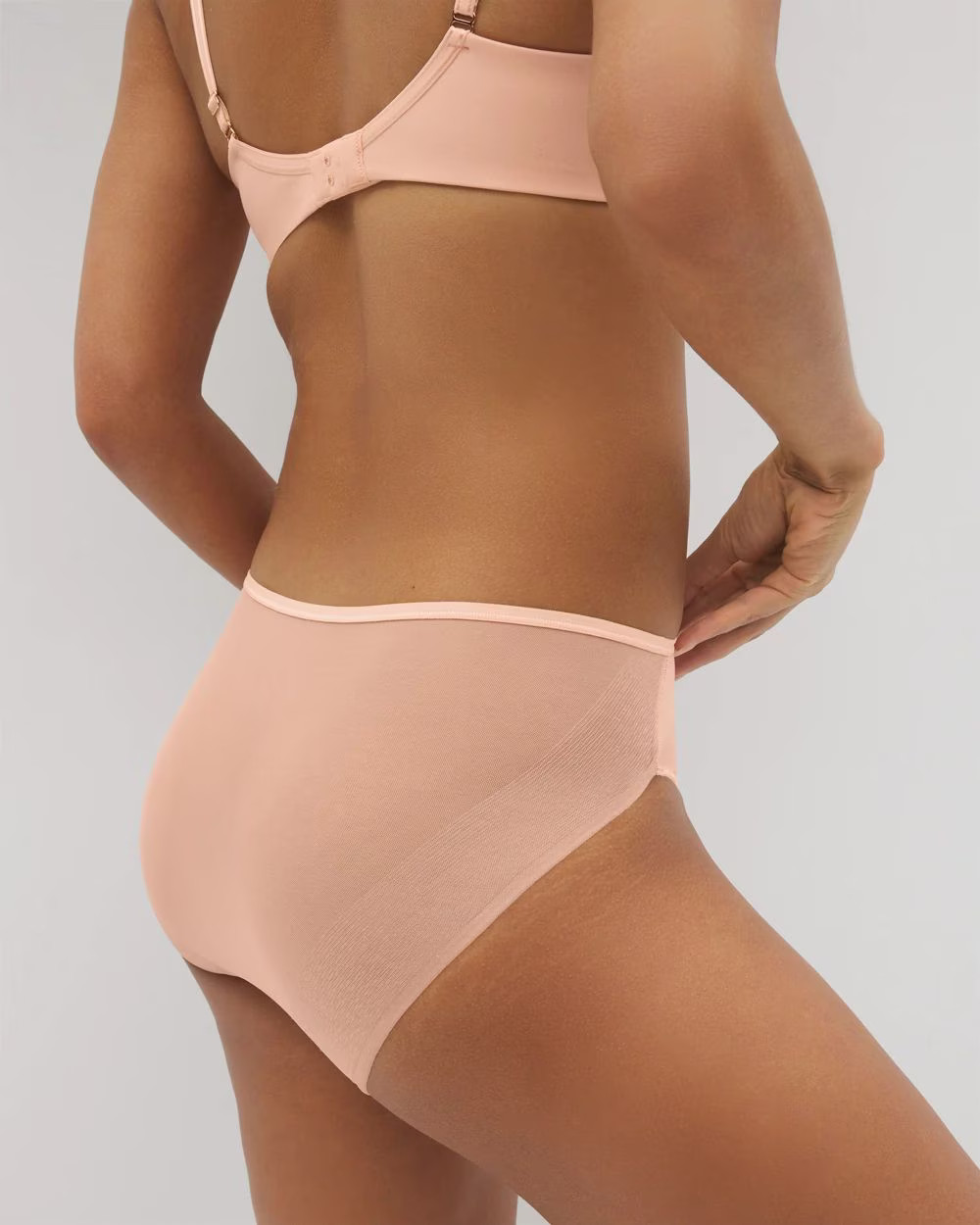 Mesh Back High-Leg Panty | Soma | SOMA
