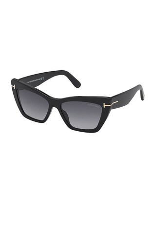 TOM FORD Wyatt Sunglasses in Black | FWRD 