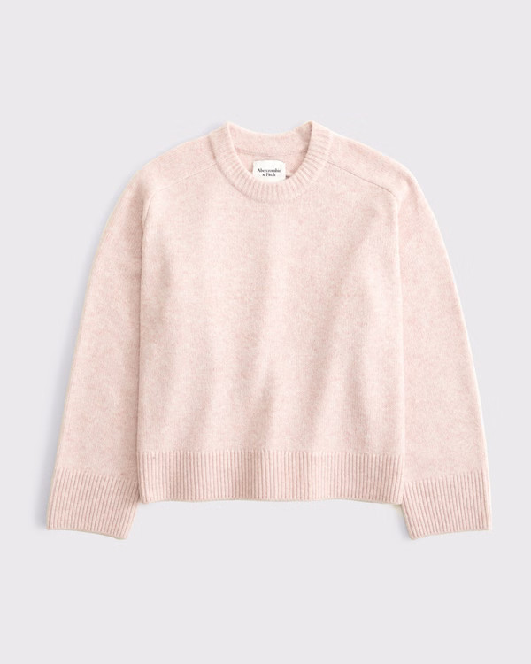 Women's The A&F Madeline Crew Sweater | Women's Tops | Abercrombie.com | Abercrombie & Fitch (US)