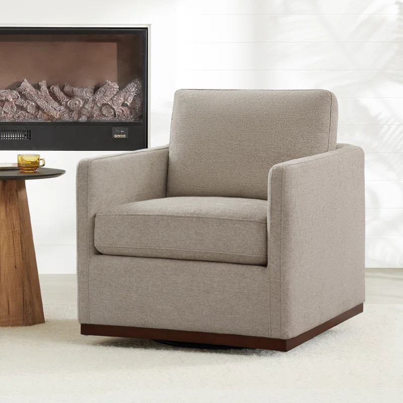Assiatou Wide Swivel Arm Chair | Wayfair North America