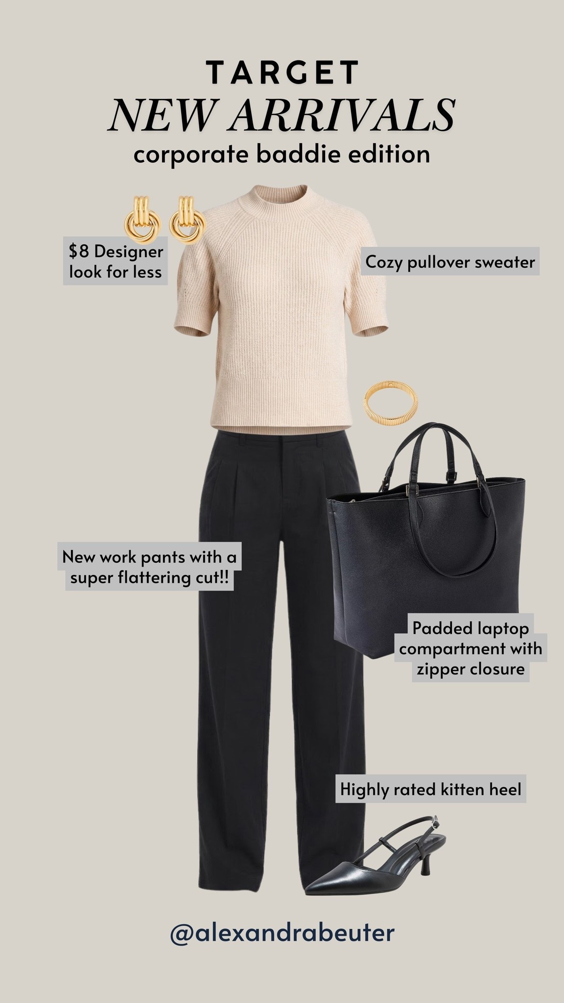 Target work outfit // what to wear to work // Classic corporate style // Classic corporate outfit idea // work bag // affordable work bag // laptop bag // what to wear to work // fall outfit idea

#LTKSaleAlert #LTKOver40 #LTKSeasonal
