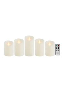 Set of 5 Assorted Realistic Candles | Belk