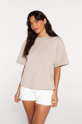 Roomy Tee | Putty XS | nuuds