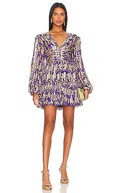 HEMANT AND NANDITA Short Dress in Purple from Revolve.com | Revolve Clothing (Global)