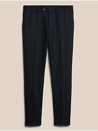 Slim Tapered Plaid Suit Pant | Banana Republic (US)