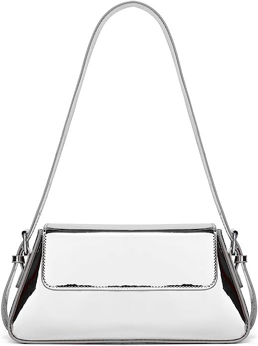 Evening Bag Women Hobo Bag Clutch Y2k Sparkly Silver Purse Tote Handbag Shoulder Party Bag Cute M... | Amazon (US)