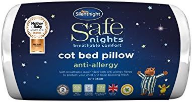 Silentnight Safe Nights Anti-Allergy Cot Bed Pillow | Amazon (UK)