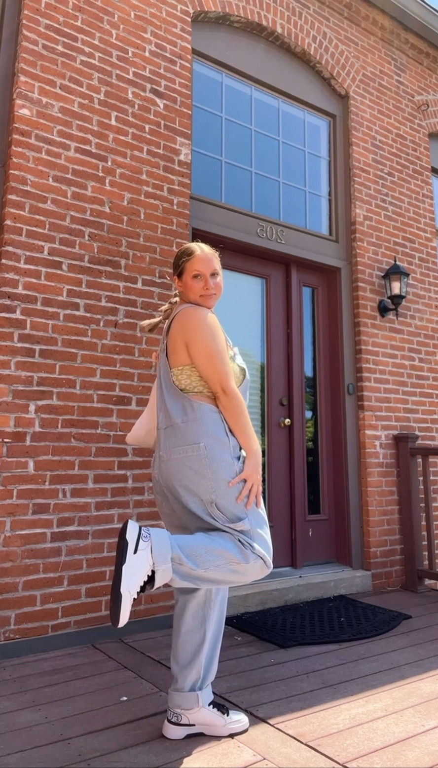 Trendy baggy summer style. Overalls are from target. I’m 99% sure I got a size 16 for the baggy look and I’m usually around a 10

#LTKSeasonal #LTKstyletip #LTKshoecrush