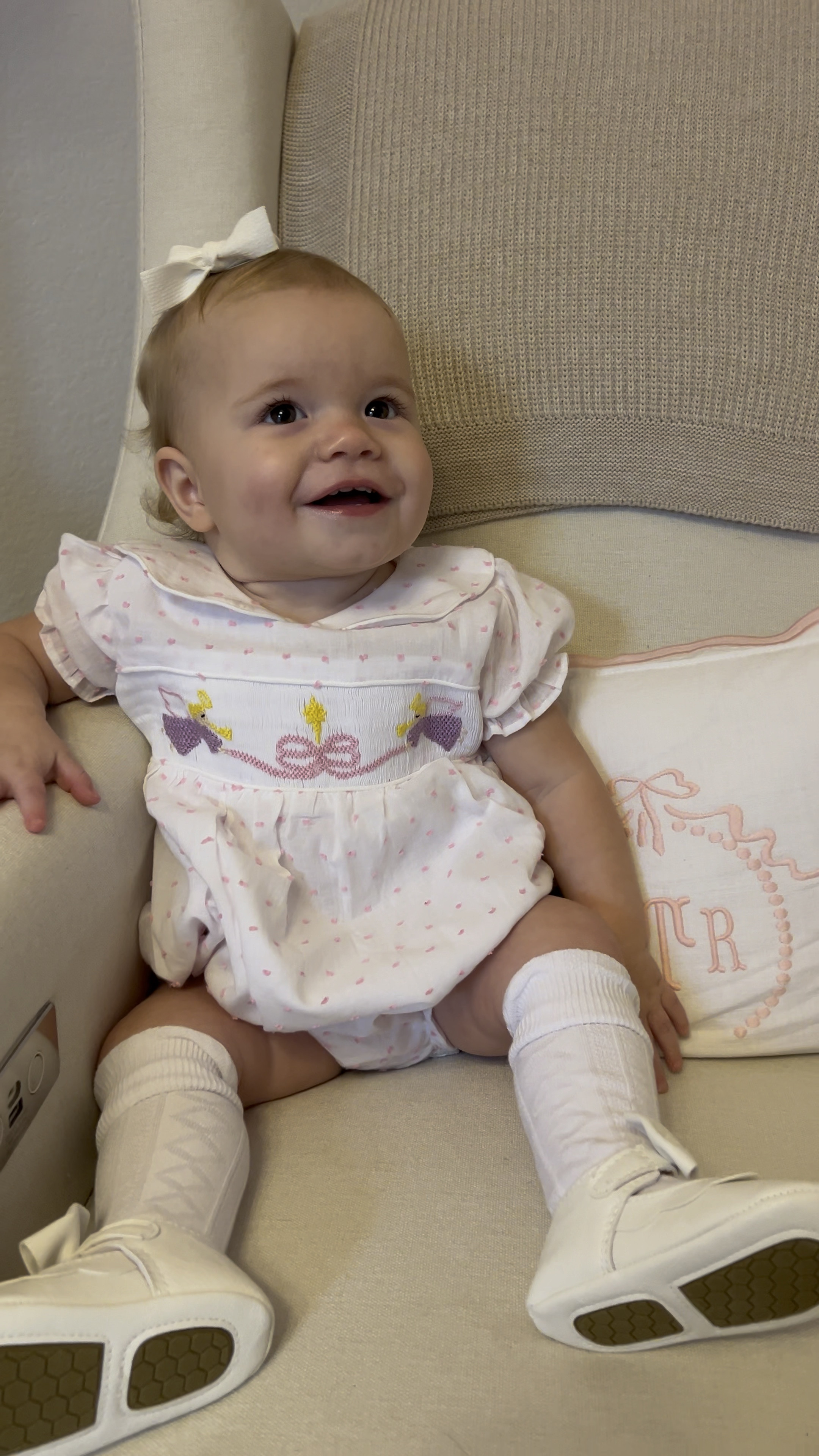 In our Sunday best for church today! Got this bubble from Little Sloan and it’s so adorable!! I love the angels on it for the holidays!

#LTKKids #LTKHoliday #LTKBaby