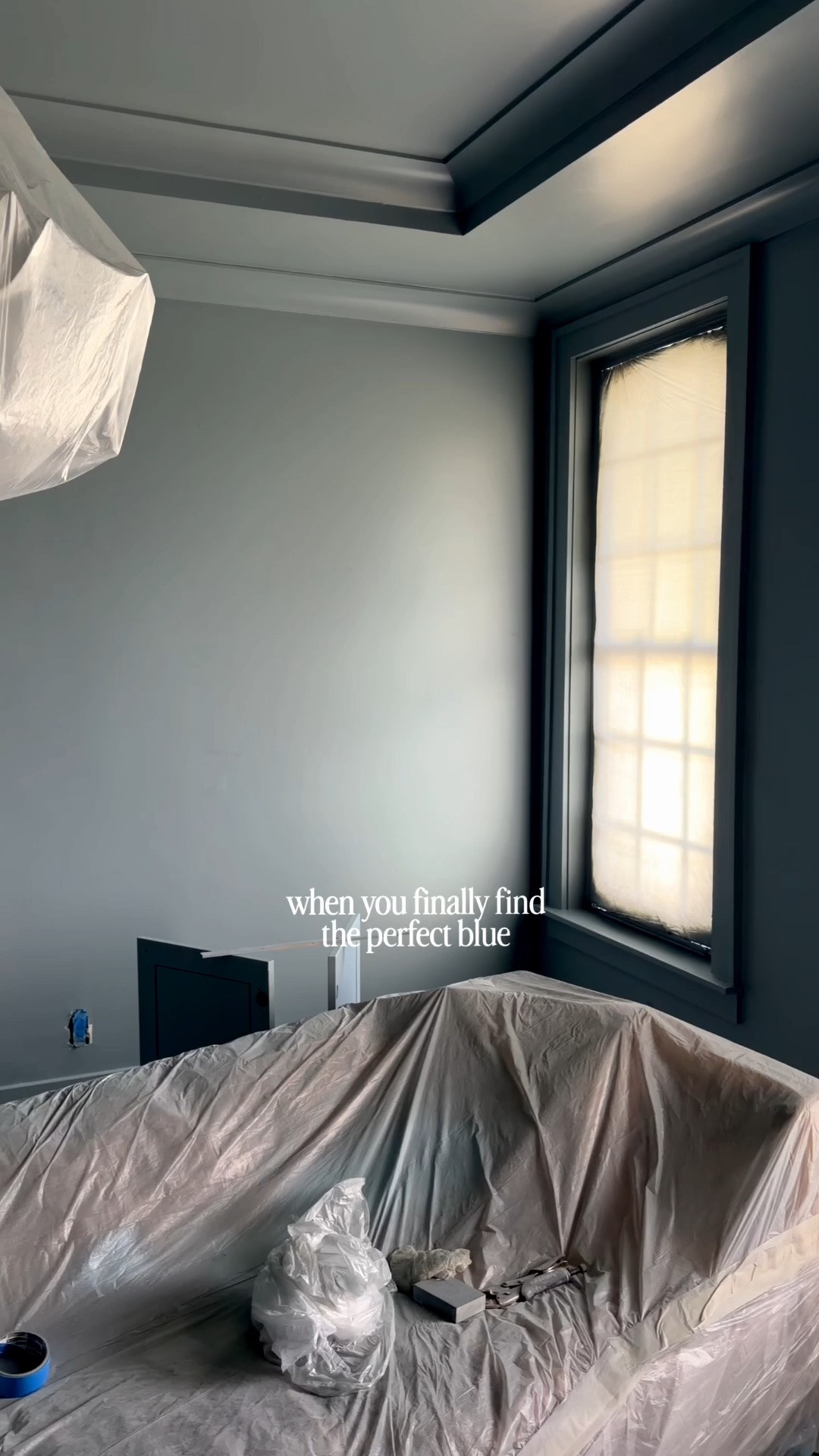 Our blue office paint color is Sherwin-Williams Morning at Sea. We color drenched the room for a cozy, collected look and I love how much character it gives the space. Sharing the office decor, furniture and details that bring the whole room together. Classic home office, blue office inspiration and timeless traditional style.

#LTKdayinmylife #LTKstorytime #LTKHome