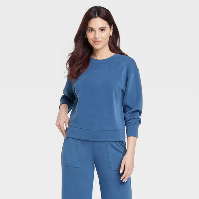 Women's Sandwash Pullover Sweatshirt - A New Day™ | Target