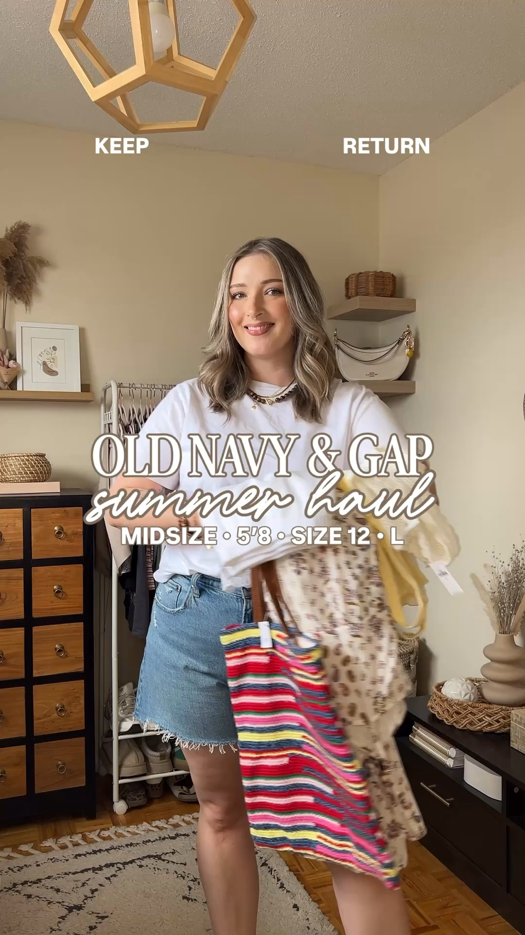 Old Navy & Gap summer haul! Canadian links are under “similar products”

Crochet tank top - TTS, L
Butter yellow tank top - L
Lace shorts - L, returning because they aren’t high waisted enough on me and don’t have pockets
Maxi dress - L
Denim shorts (from Abercrombie) - 32, I recommend sizing up!


#LTKsale #LTKmidsize #LTKsummer