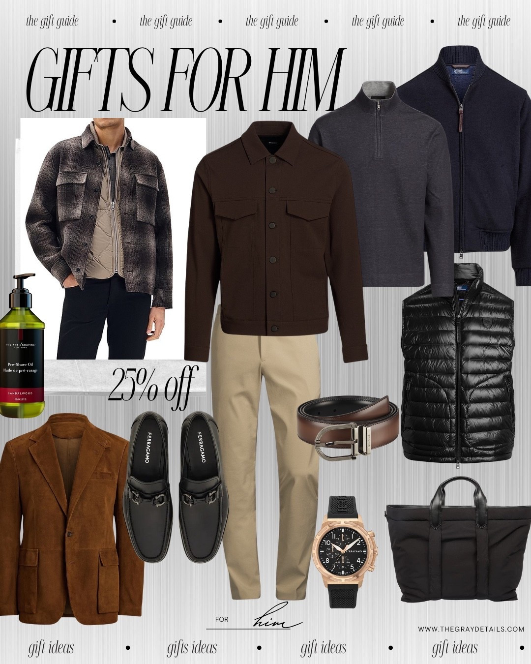 Gifts for him 25% off 

@saks #sakspartner #saks

#LTKMens #LTKSaleAlert #LTKGiftGuide