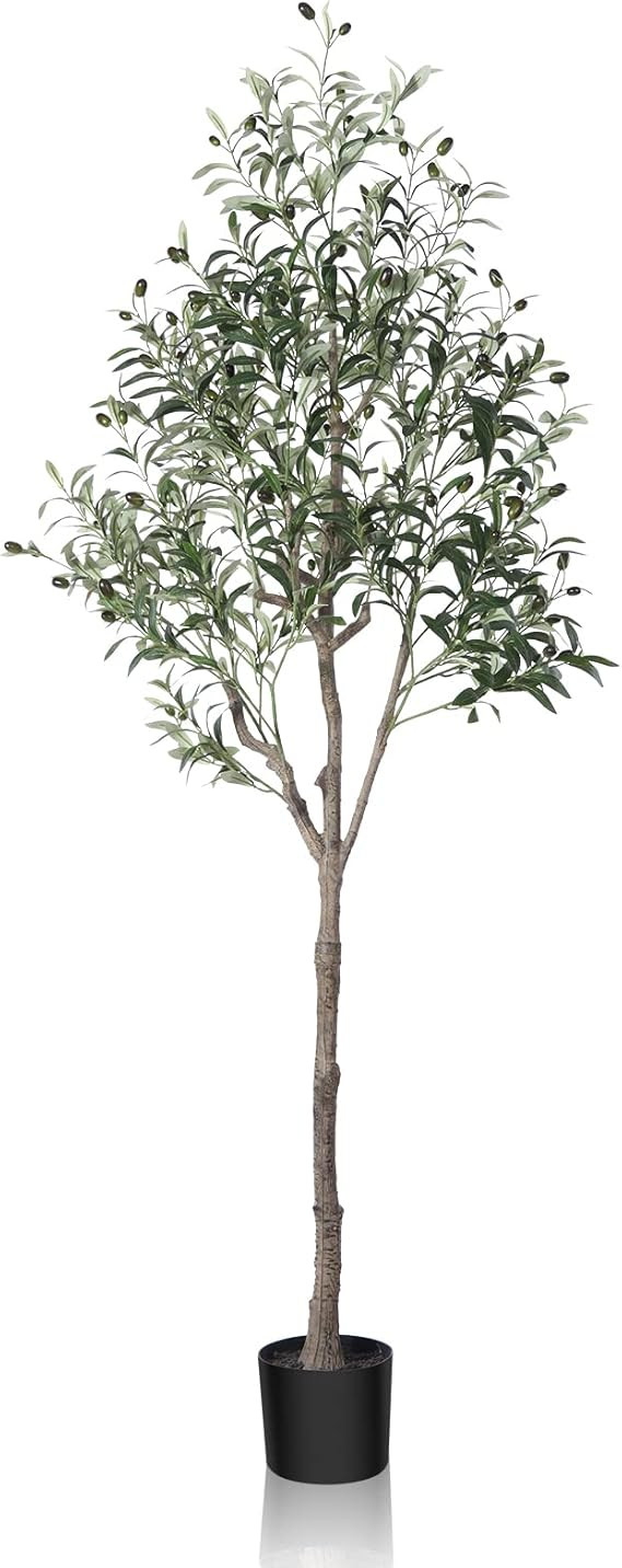Dr.Planzen Artificial Olive Tree,6FT Tall Fake Plant Faux Olive Plants for Indoor,Natural Fake Tr... | Amazon (CA)