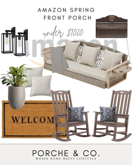 Amazon Spring porch, Spring decor, Spring front porch, front porch styling, front porch, front porch decor
#visionboard #moodboard #porcheandco

#LTKhome #LTKstyletip #LTKSeasonal