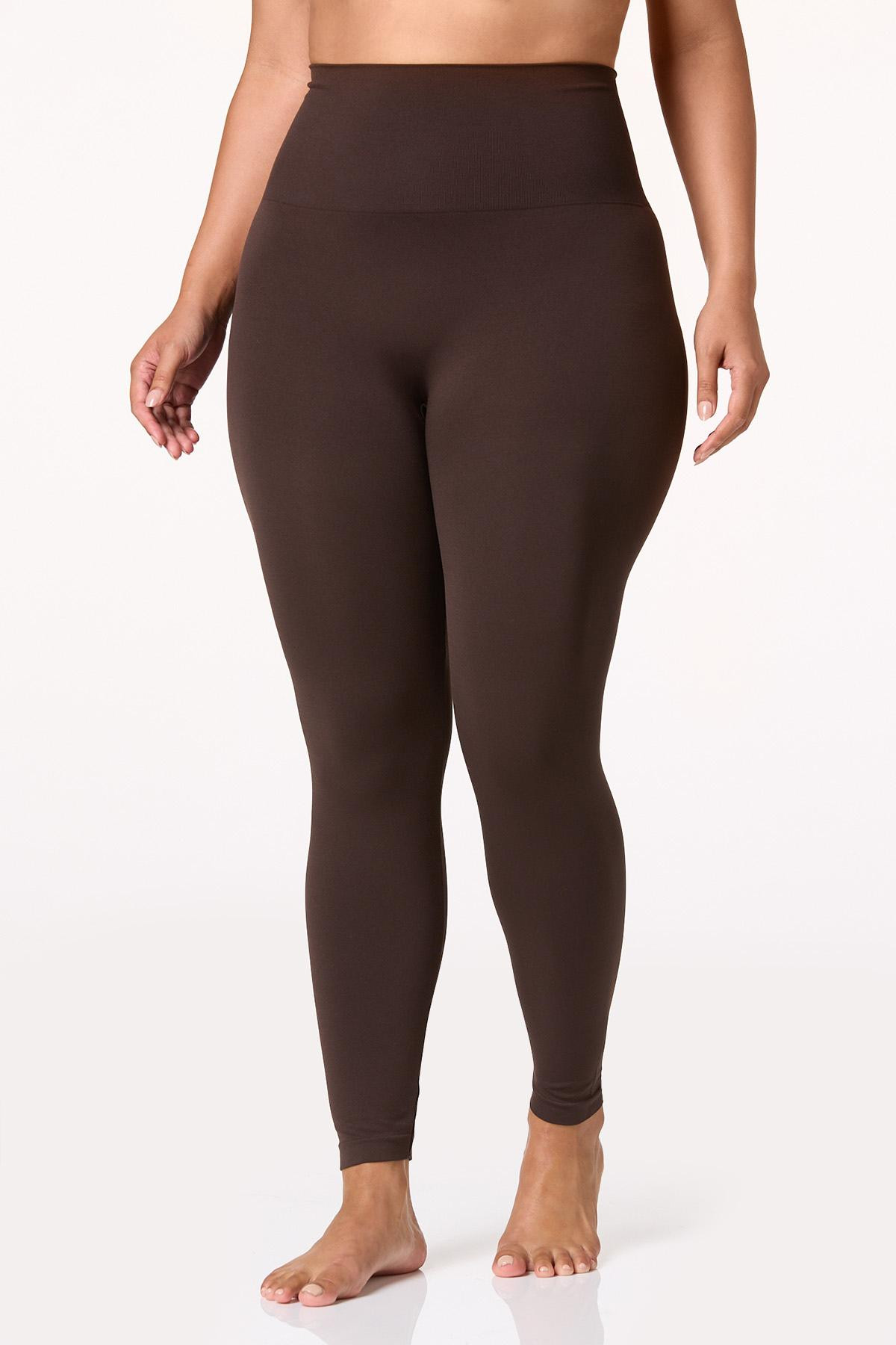 Plus Size The Perfect Leggings - Brown | Cato Fashions