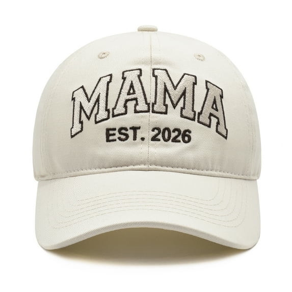 CYYFXKA Mama Est 2026 Hats for Women, First Mothers Day Birthday Gifts for New Mom From Husband, ... | Walmart (US)