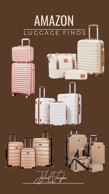 Luggage finds that are affordable and stylish! All under $200 for multiple pieces! All come in various colors! 

#LTKTravel #LTKItBag