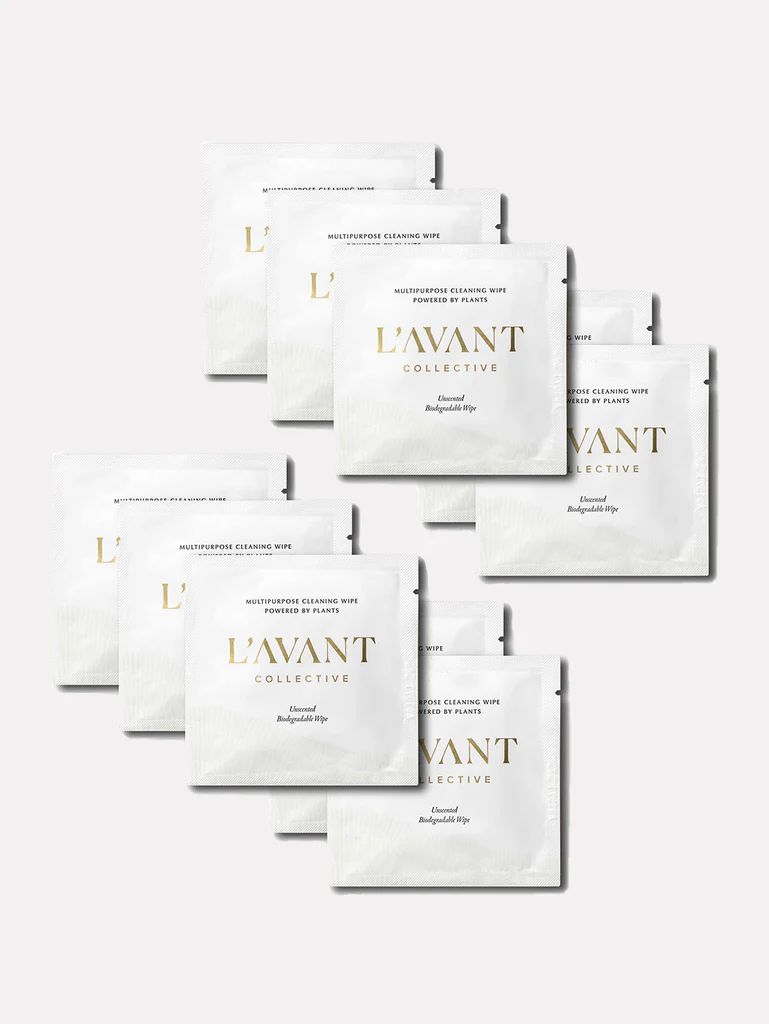 Biodegradable Cleaning Wipes - 10 ct. | L'AVANT Collective