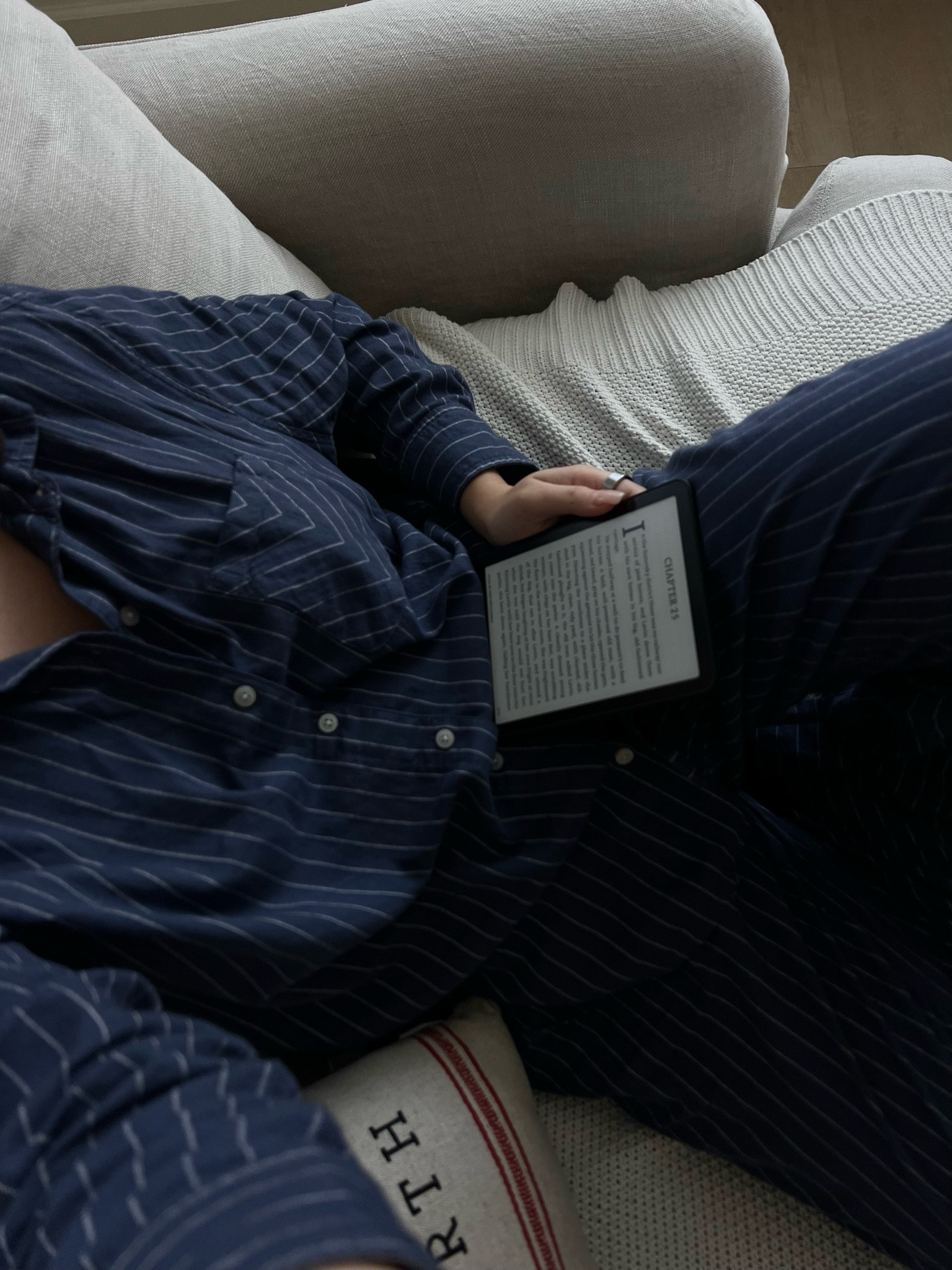 Favorite cozy pj set— so many prints to choose from and 70% cotton !