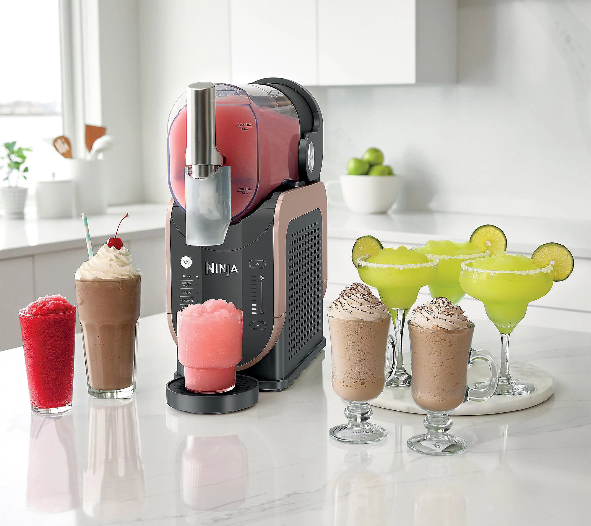 As Is Ninja SLUSHi 5-in-1 88-oz Pro Frozen Drink Maker | QVC