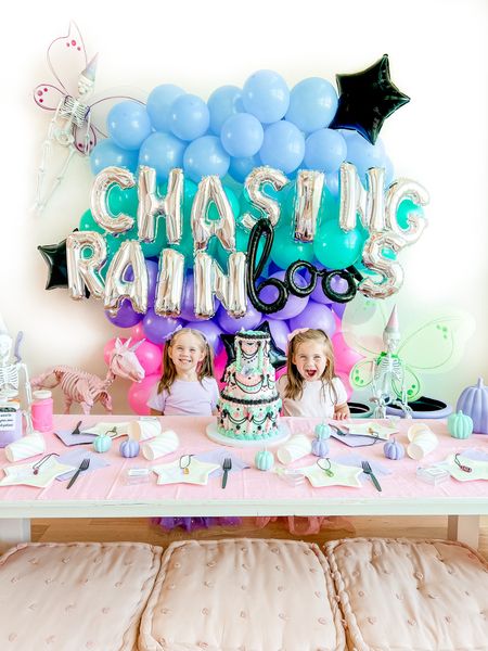 Chasing RainBOOs Halloween Party 💀🦄🦇🌈

From the pink unicorn skeleton to the flying fairy skeletons - this magical party made my girls’ Halloween dreams come true! Here’s everything you need to recreate this extra special event and it’s sure to be a hit with your little boos! 👻 

You can also use code YAY for free shipping at Oriental Trading Company!

#halloweenparty #halloweenforkids #halloweenpartyideas

#LTKfamily #LTKparties #LTKHalloween