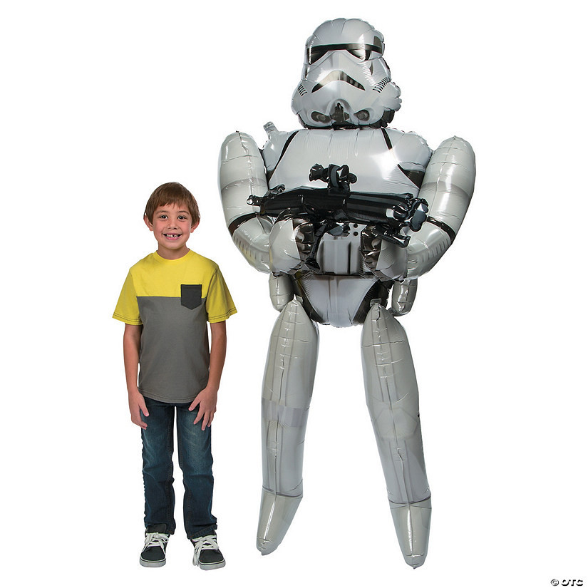 Stormtrooper™ Airwalkers® 70" Mylar Balloon | Oriental Trading Company