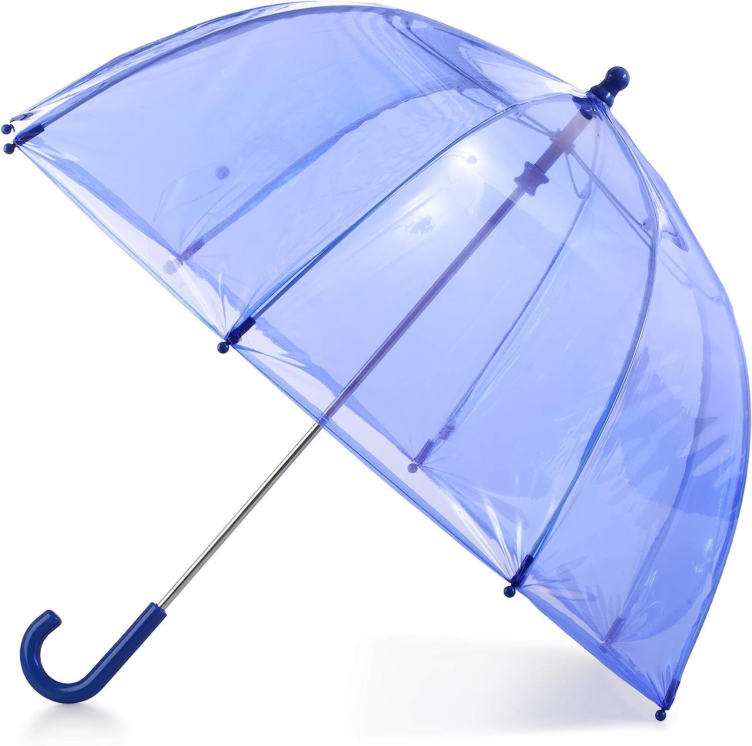 totes Kids Clear Bubble Umbrella with Easy Grip Handle, Blue | Amazon (US)