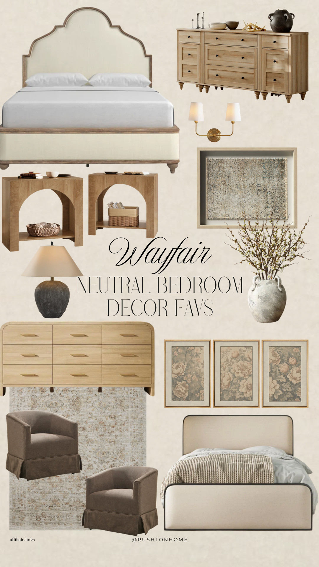 Wayfair bedroom furniture, neutral bedroom decor wayfair, wayfair bed frame neutral, wood dresser wayfair, neutral bedroom furniture ideas, bedside tables wayfair wood, bedroom accent chair wayfair, bedroom wall art neutral, modern neutral bedroom decor, cozy bedroom furniture wayfair, warm wood bedroom furniture, neutral bedroom rug wayfair, bedroom lighting wayfair, organic modern bedroom decor, wayfair bedroom styling 

 #LTKHome
