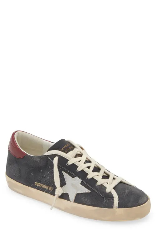 Golden Goose Super-Star Sneaker in Grey/Silver at Nordstrom, Size 7Us | Nordstrom