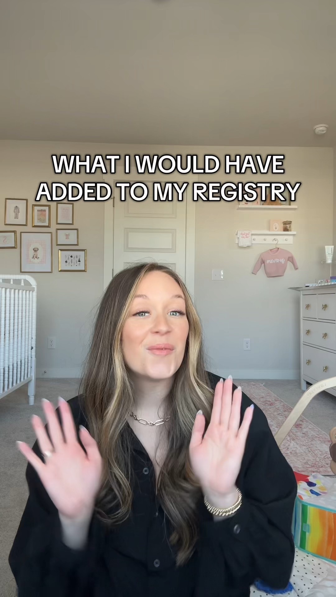 if i could go back i would add these to my registry ✨ #firsttimemom #girlmom #unbuckleme #bucklebee #registrymusthaves #lovevery #newbornmusthaves 