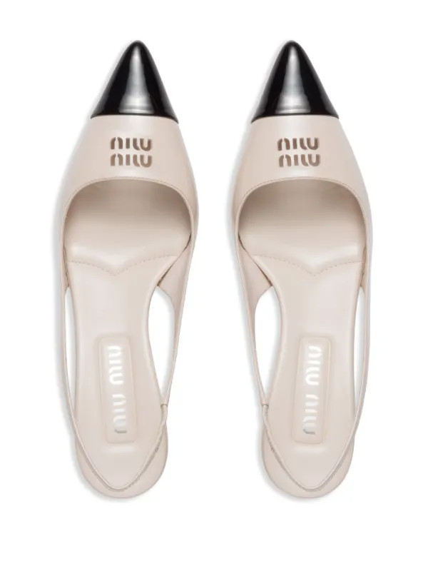 escarpins en cuir à fini verni | Farfetch Global