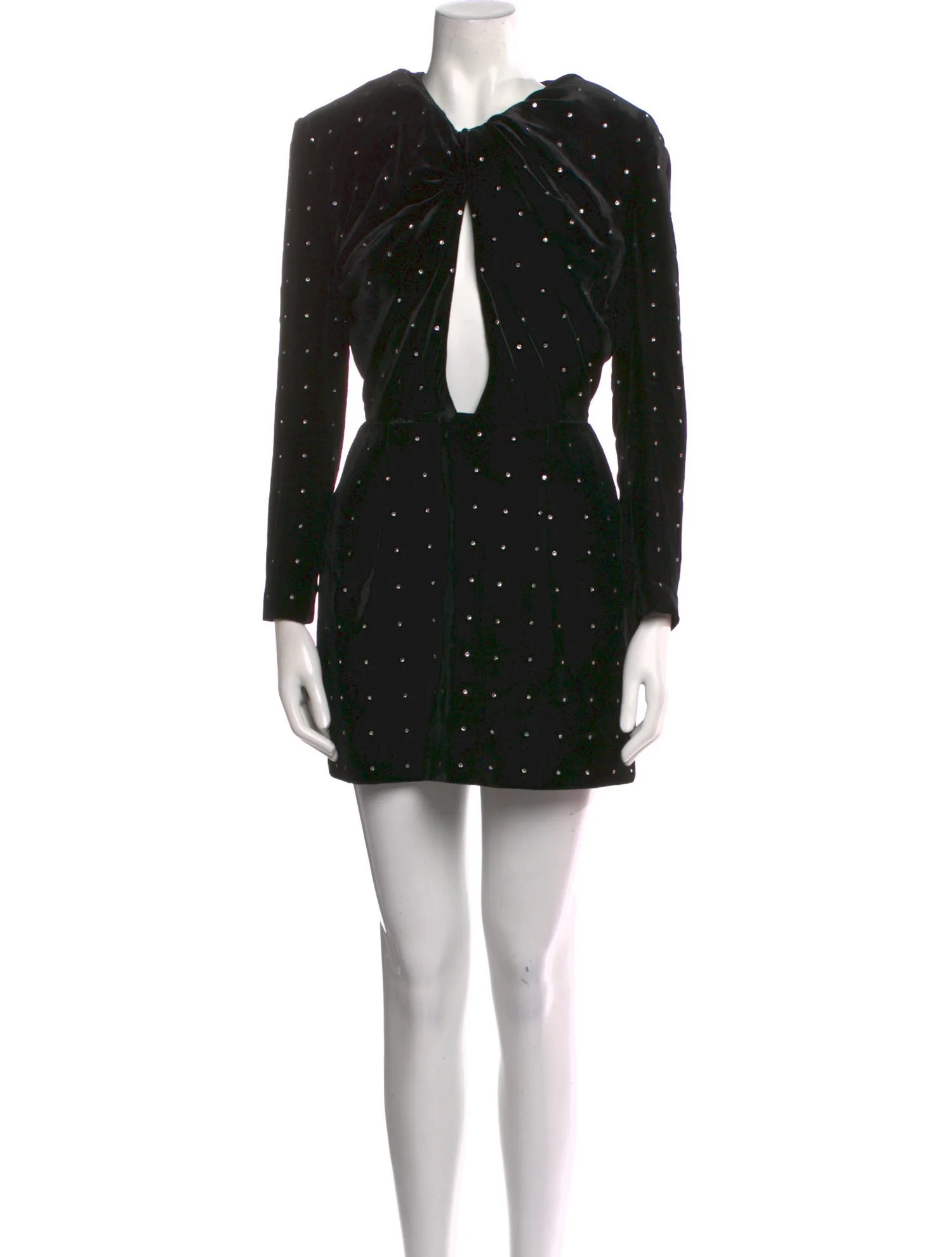 Polka Dot Print Mini Dress | The RealReal