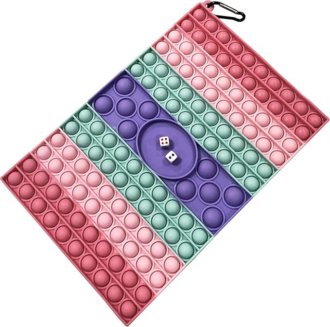 Big Size Push Pop Game Board Chess Toy Bubble Popper Fidget Sensory Large Fidget Game Board Set w... | Amazon (US)