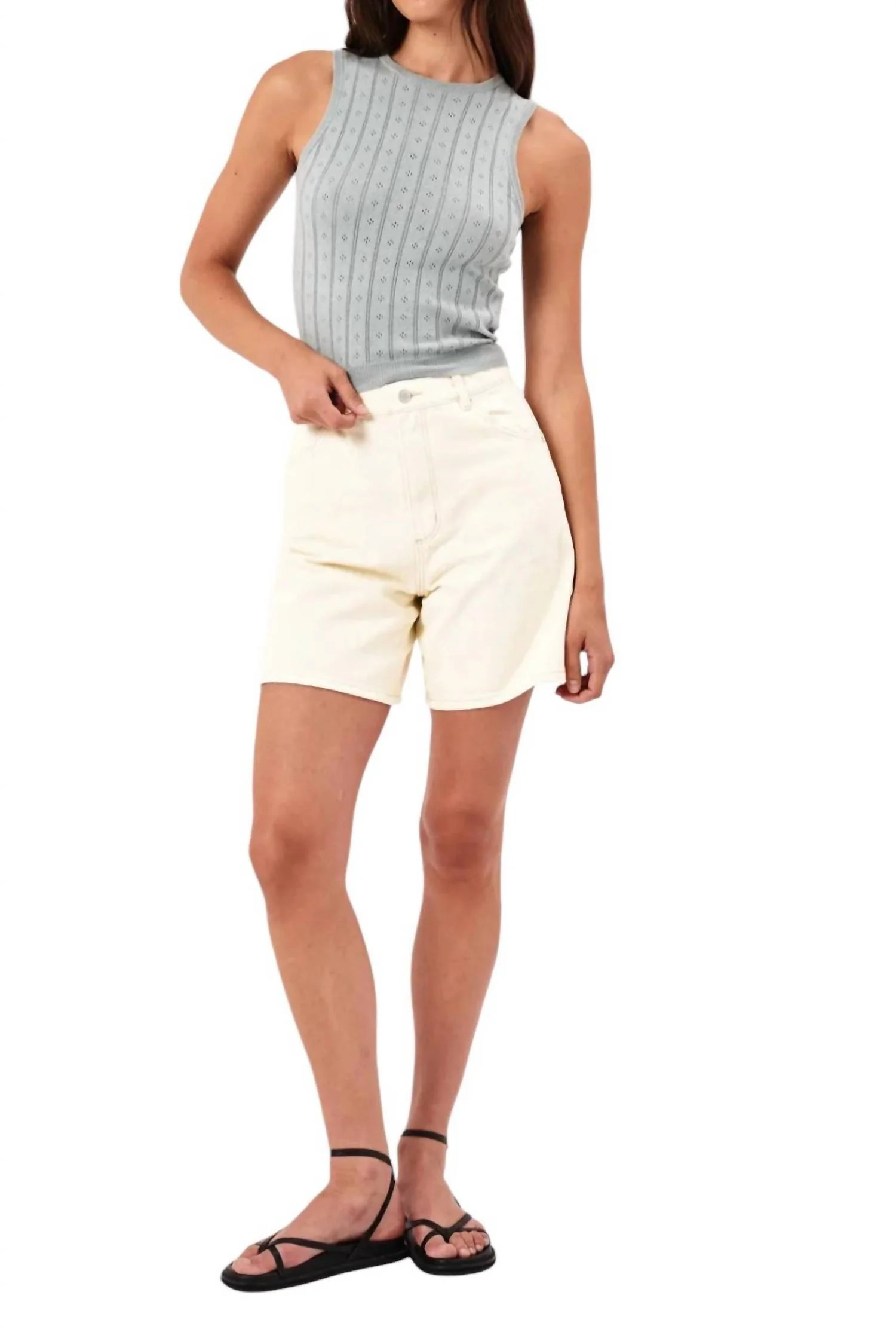 Super Mirage Shorts In Buttercream | Shop Simon