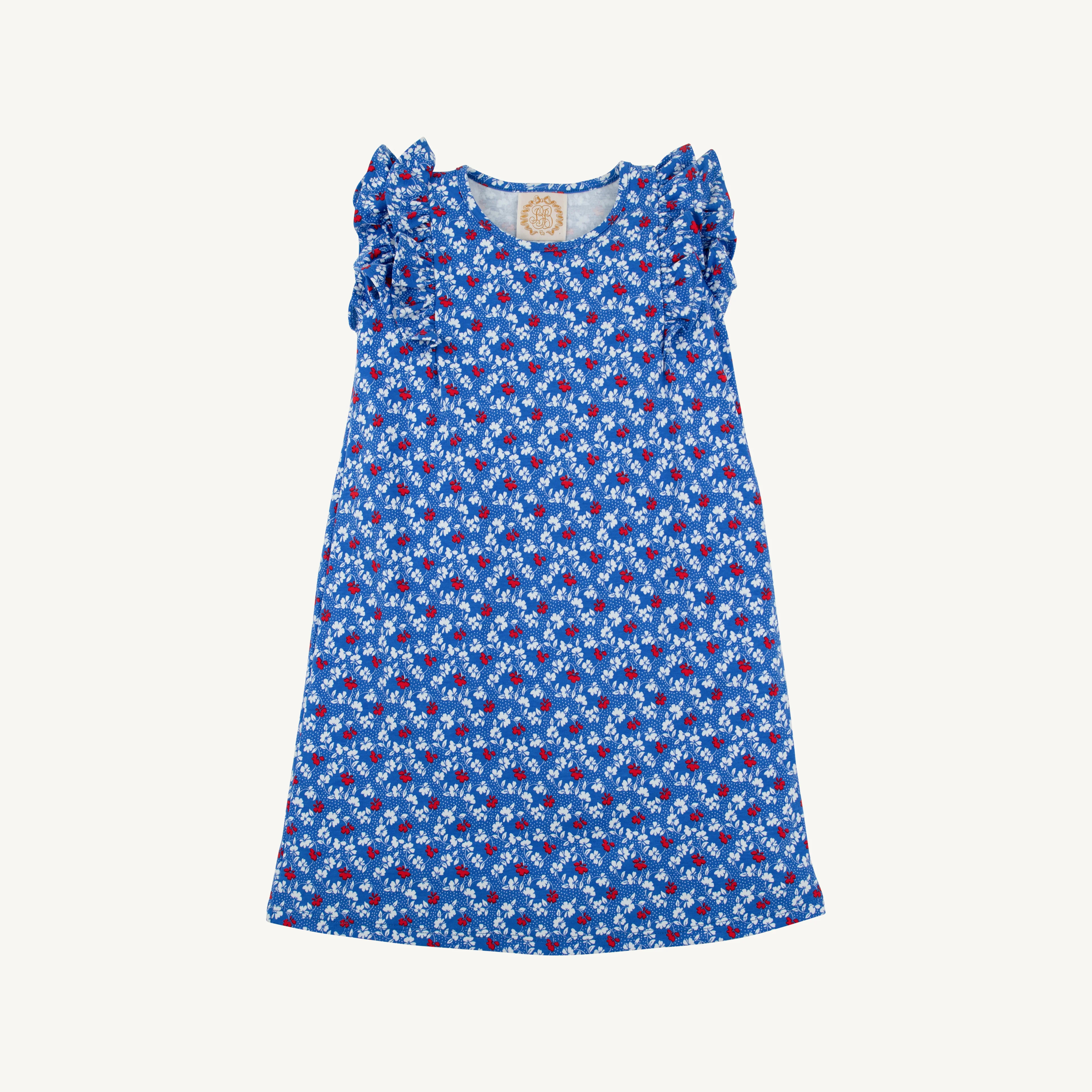 Ruehling Ruffle Dress - Potomac Petals | The Beaufort Bonnet Company