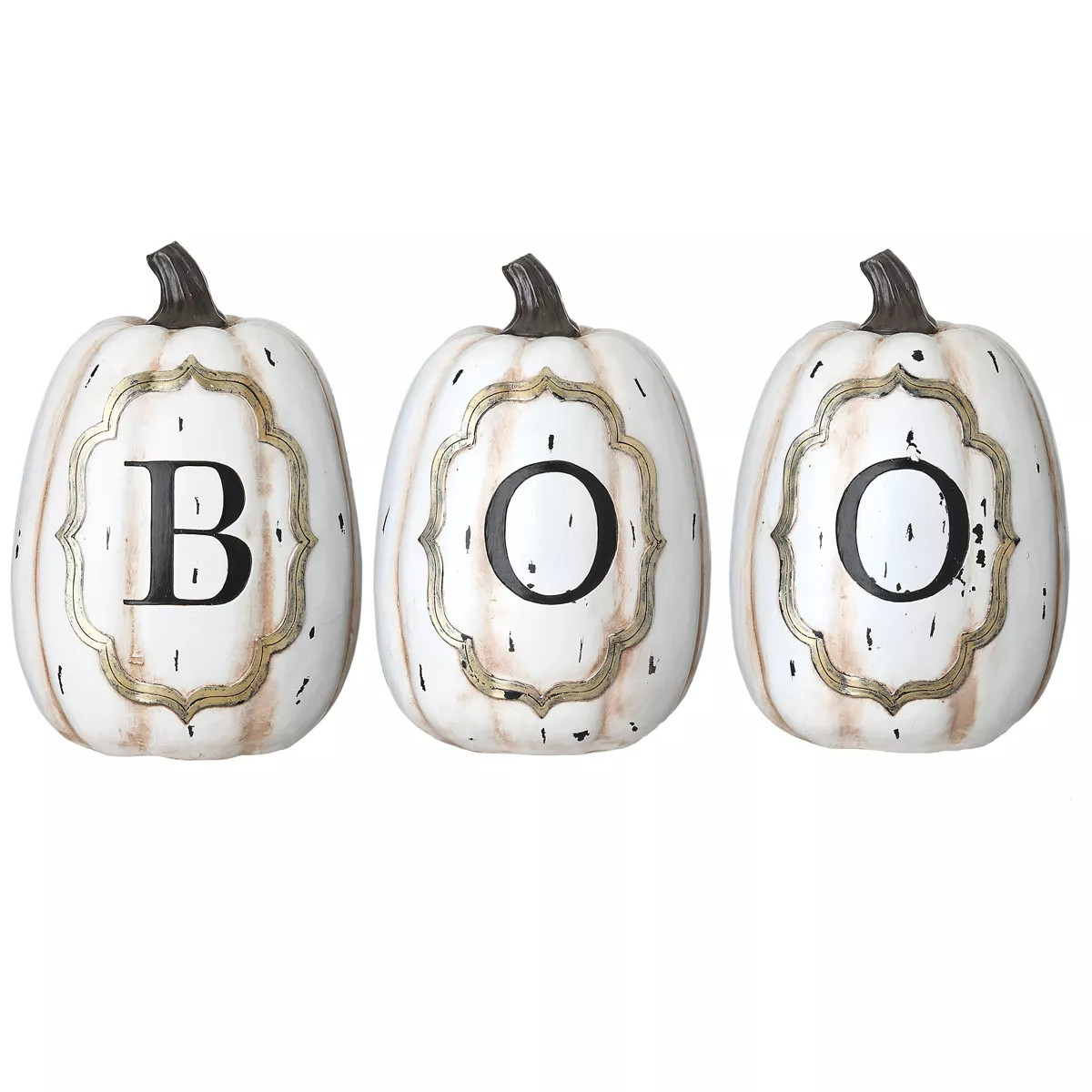13" BOO Pumpkin Assortment - National Tree Company | Target