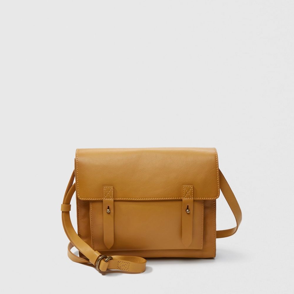 Leather Satchel | Abercrombie & Fitch US & UK