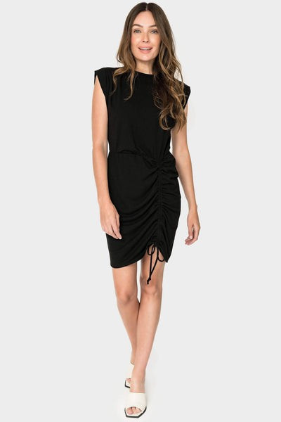 Sleeveless Adjustable Cinch Knit Dress | Gibson