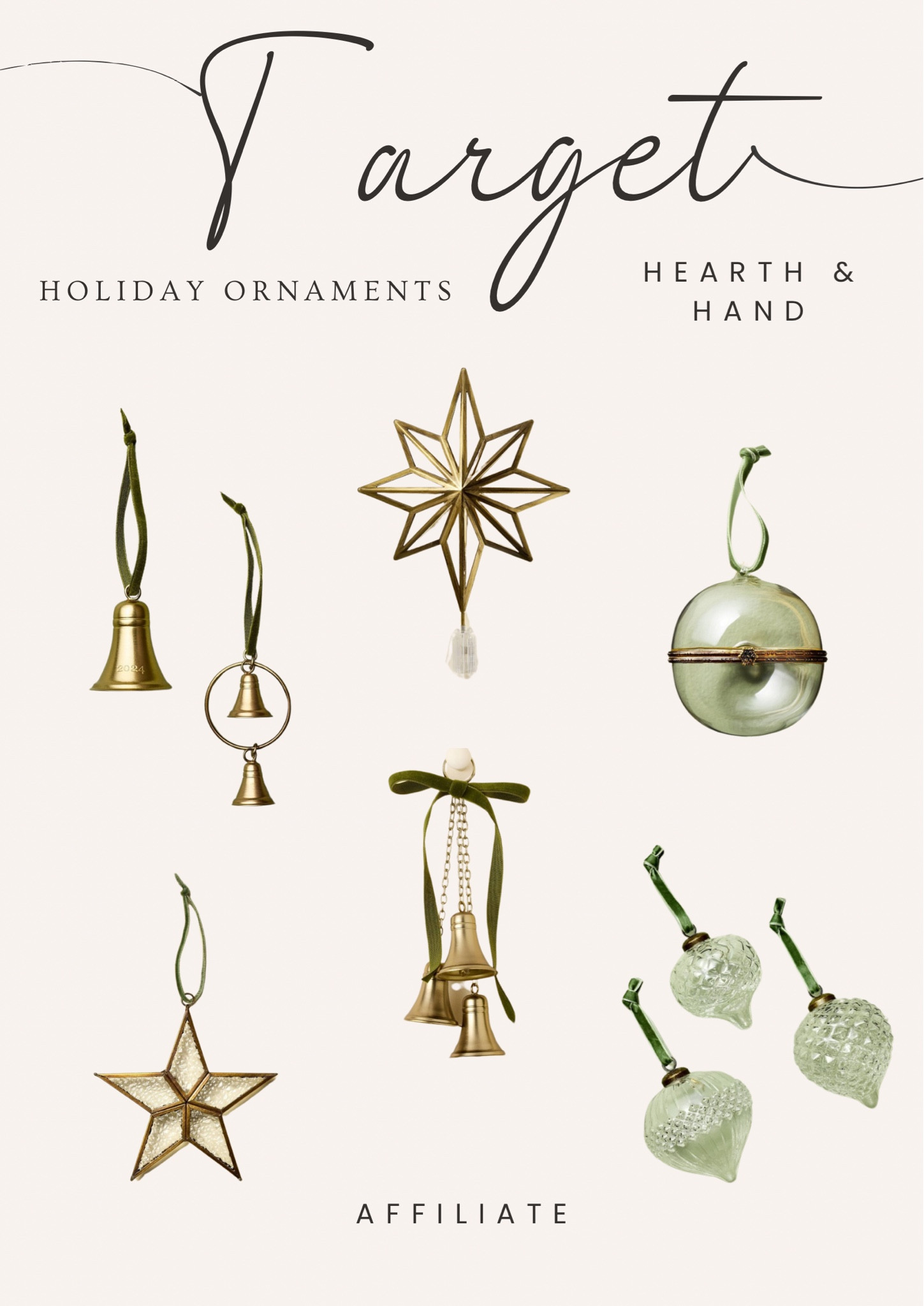 Love these vintage look ornaments from Hearth and Hand Christmas release coming October 7th at Target! 

#LTKSeasonal #LTKHome #LTKFindsUnder50