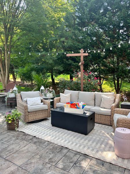 Our wicker outdoor furniture is back in stock and on roll back price at Walmart!

S’more’s kit idea, metal caddy organizer, s’mores ingredients, summer decor, outdoor decor, outdoor furniture, patio set, outdoor string lights, outdoor throw pillow. 

#walmart #target #outdoor

#LTKhome #LTKsalealert #LTKSeasonal