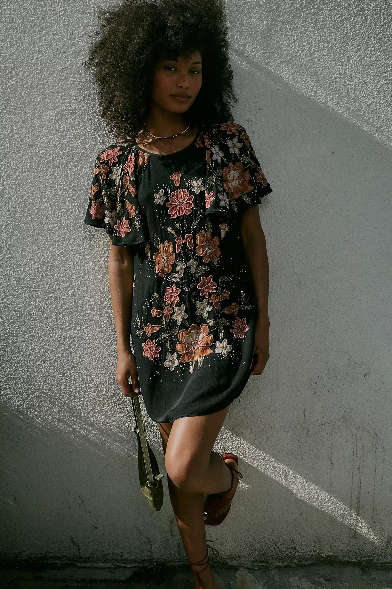 Tropics Beaded Mini Dress | Free People (Global - UK&FR Excluded)