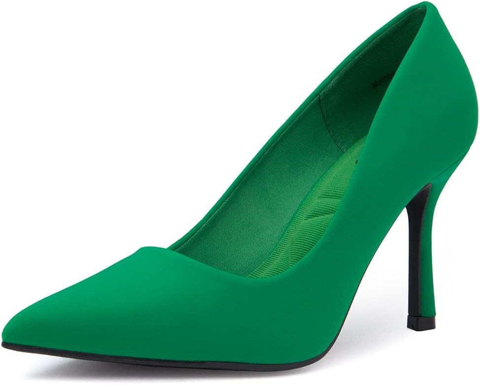 Herstyle Marneena Women's Heels Pumps with Pointed Toe Classic Office Work Shoes | Amazon (US)