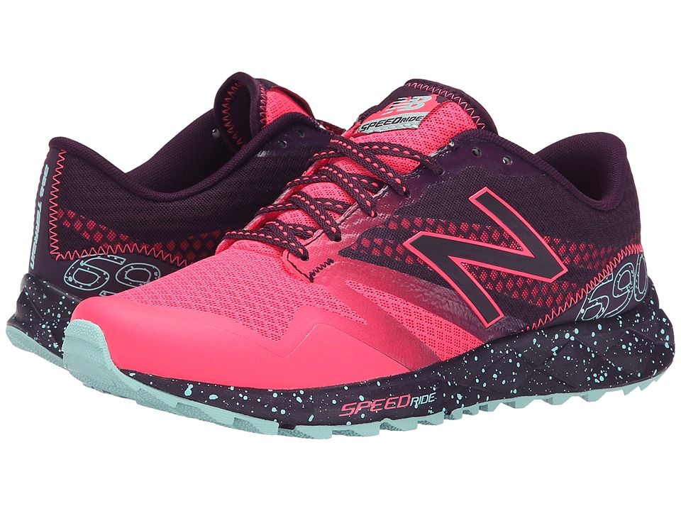 New Balance - T690v1 (Pink Zing/Asteroid) Women's Running Shoes | Zappos