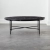 Click for more info about Irwin Black Marble Coffee Table Model 8713 | CB2